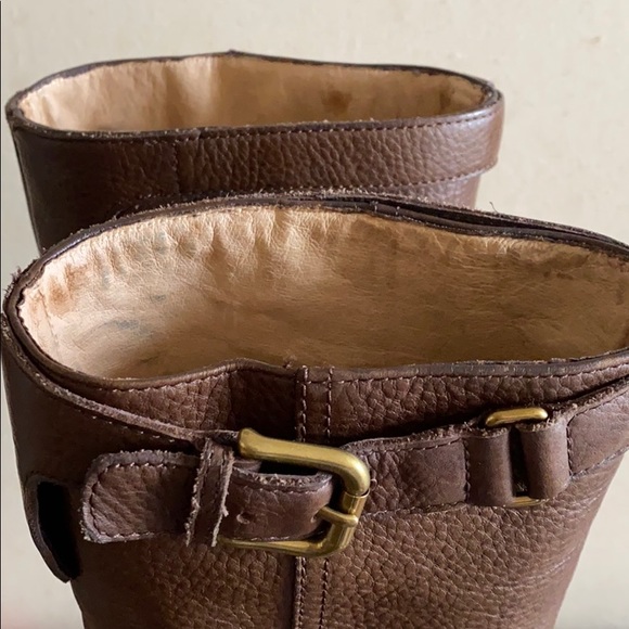 Coach Kaylie Pebble Leather Boots - Picture 6 of 16